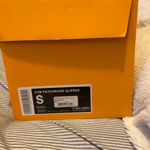 Chinatown market patch work slippers